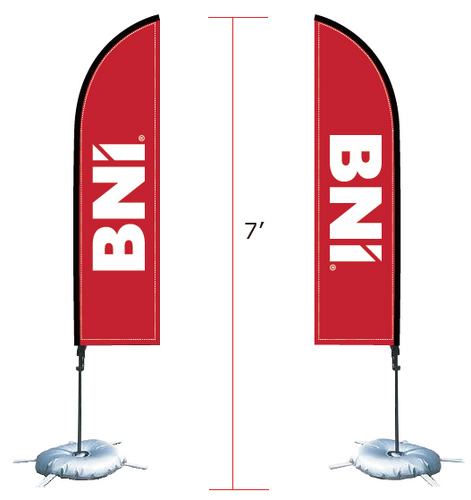 7' PREMIUM RAZOR SAIL SIGN FLAG KIT