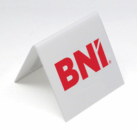 BNI PVC Table Tents (Sold in Qty's of 10)