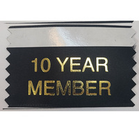 Member Ribbon - 10 Year (Pack of 5)