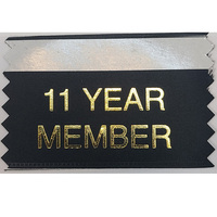 Member Ribbon - 11 Year (Pack of 5)