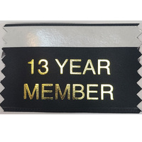 Member Ribbon - 13 Year (Pack of 5)