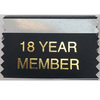 Member Ribbon - 18 Year (Pack of 5)