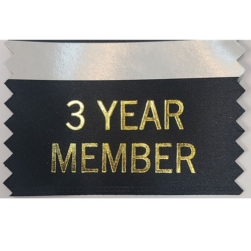 Member Ribbon - 3 Year (Pack of 5)