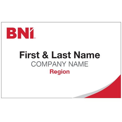 Member Name Badge - Magnetic Back 