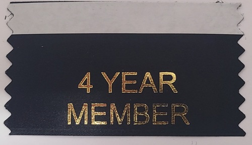 Member Ribbon - 4 Year (Pack of 5)