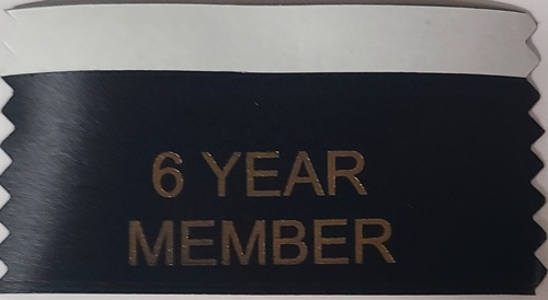 Member Ribbon - 6 Year (Pack of 5)